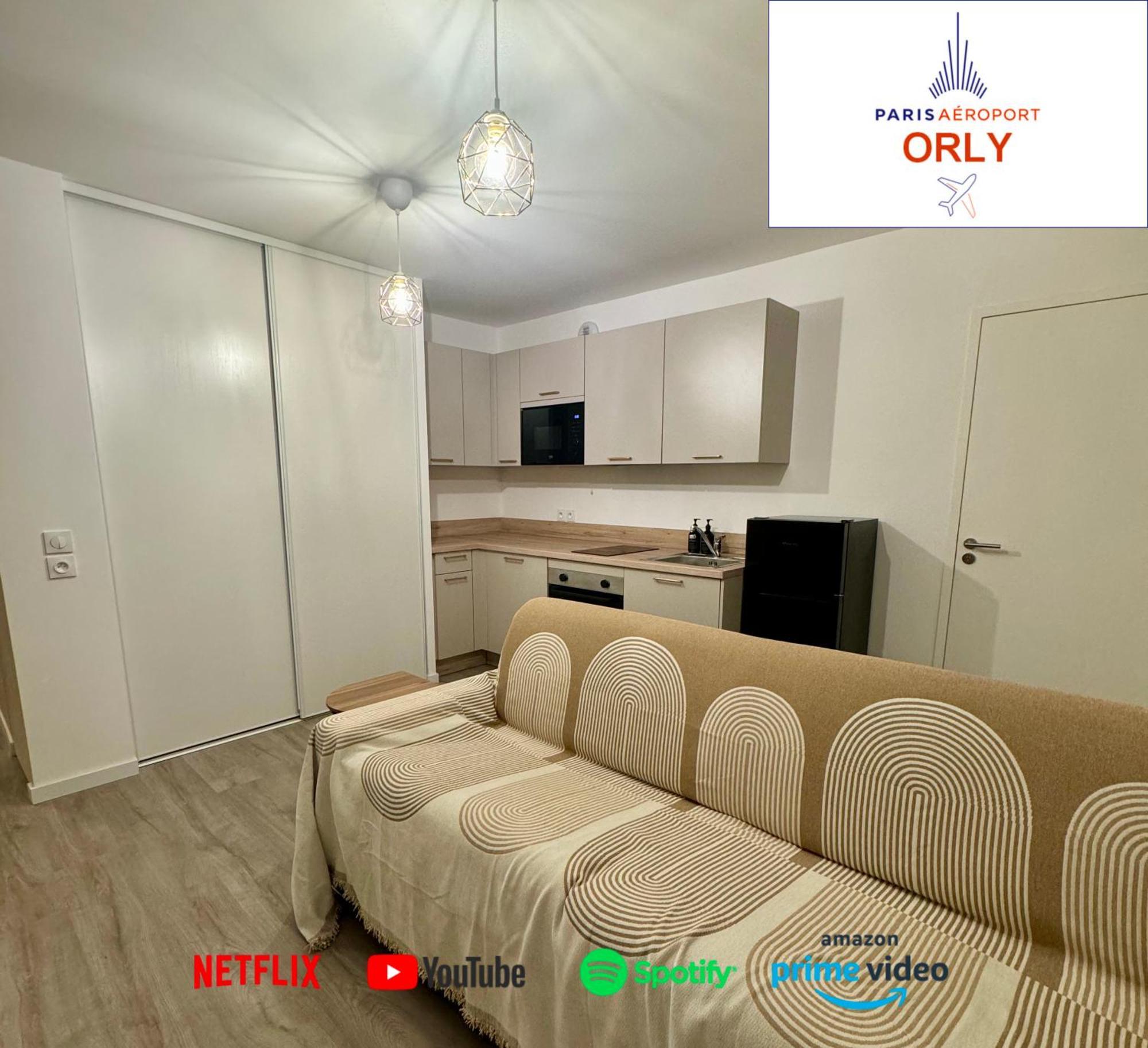 Studio Moderne Et Tout Equipe, Proche Du Rer, Paris & Aeroport D'Orly En 20 Min, Lit Bebe Sur Demande فيتري سور سين المظهر الخارجي الصورة